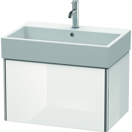 Xsquare Wall-Mounted Vanity Unit White High Gloss